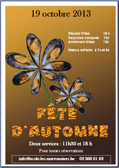 2013 invitaiton fete automne